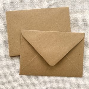 5x kraft envelop