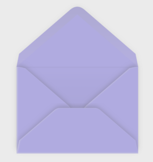 Lavendel envelop