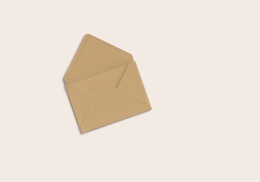 Kraft envelop