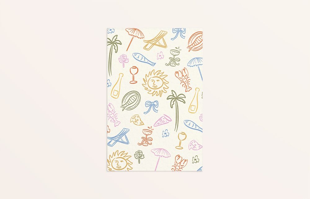 borrelprint kaart