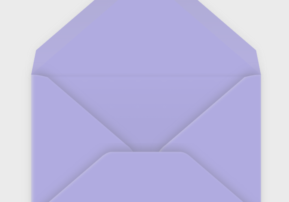 Lavendel envelop