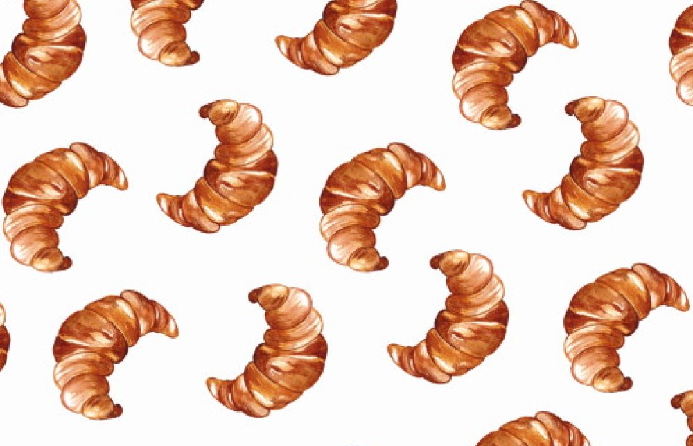 wenskaart croissant