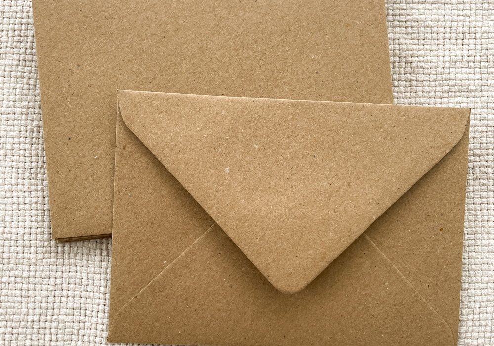 kraft envelop